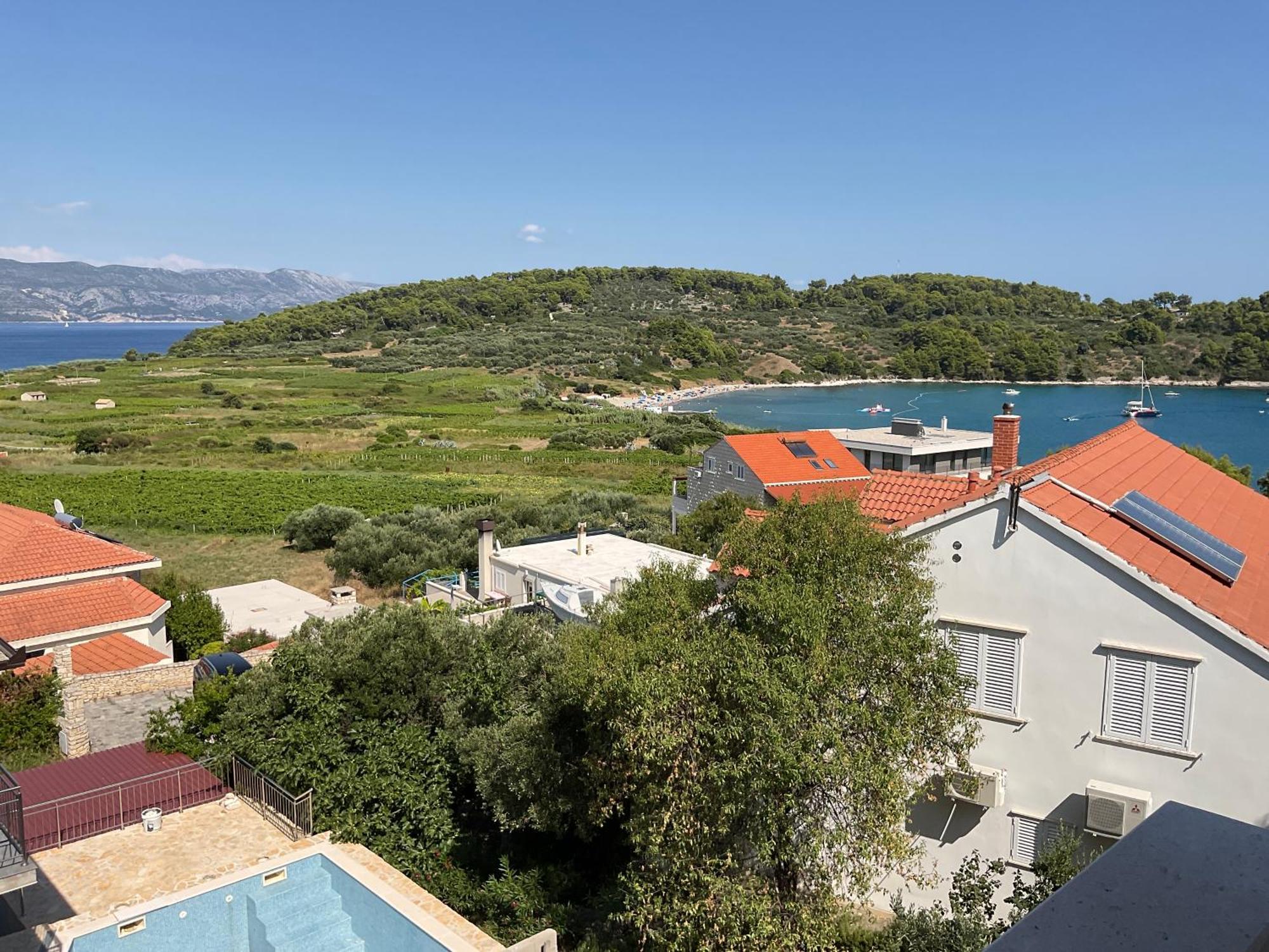 Villa Bella Vista Lumbarda Eksteriør billede