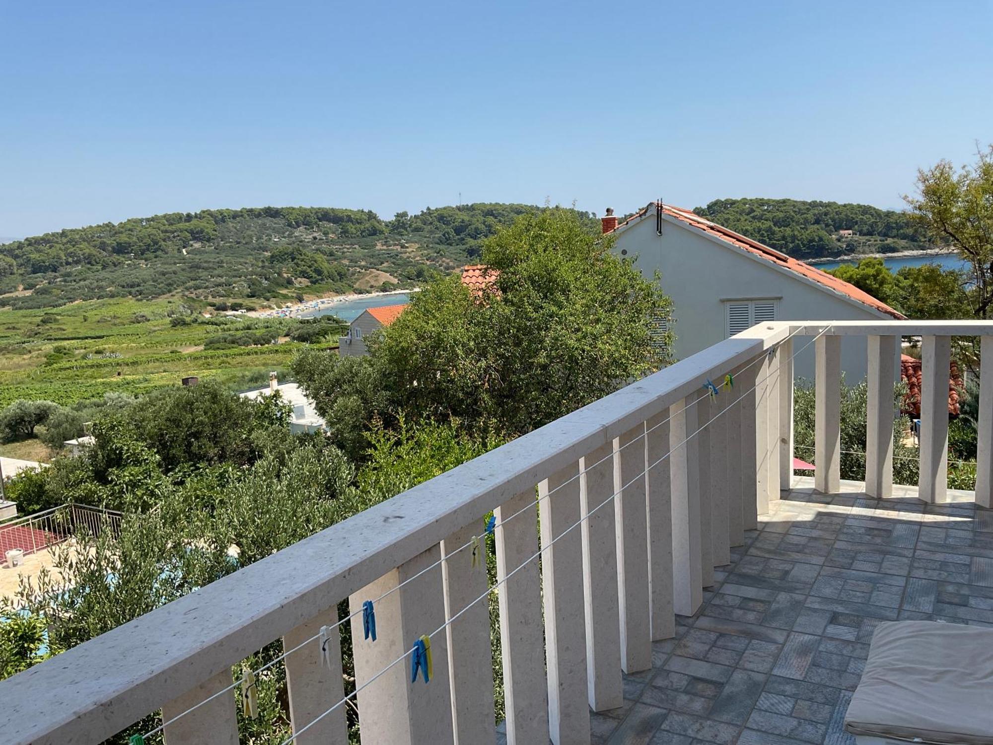 Villa Bella Vista Lumbarda Eksteriør billede