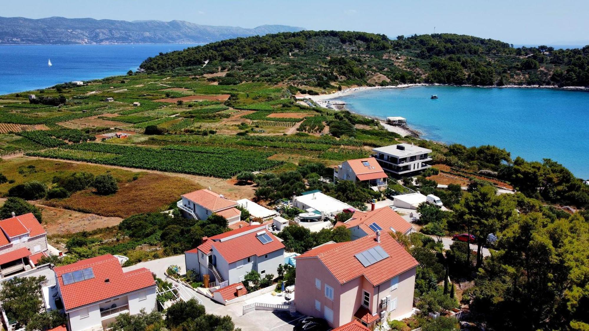 Villa Bella Vista Lumbarda Eksteriør billede